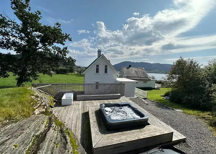 Architectural Gem With Fjord View *